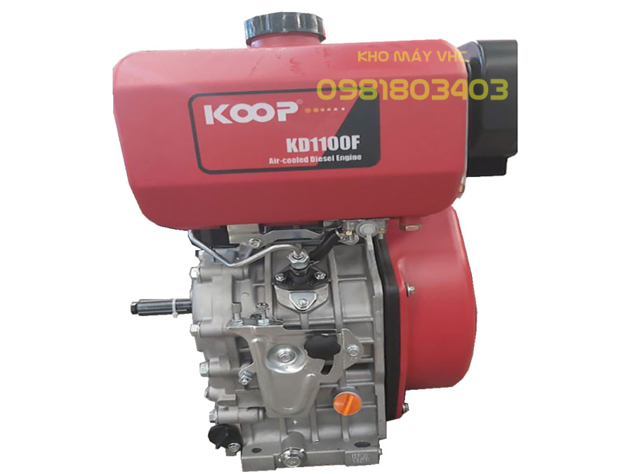 Động cơ Koop KD1100F diesel 12.7HP có đề